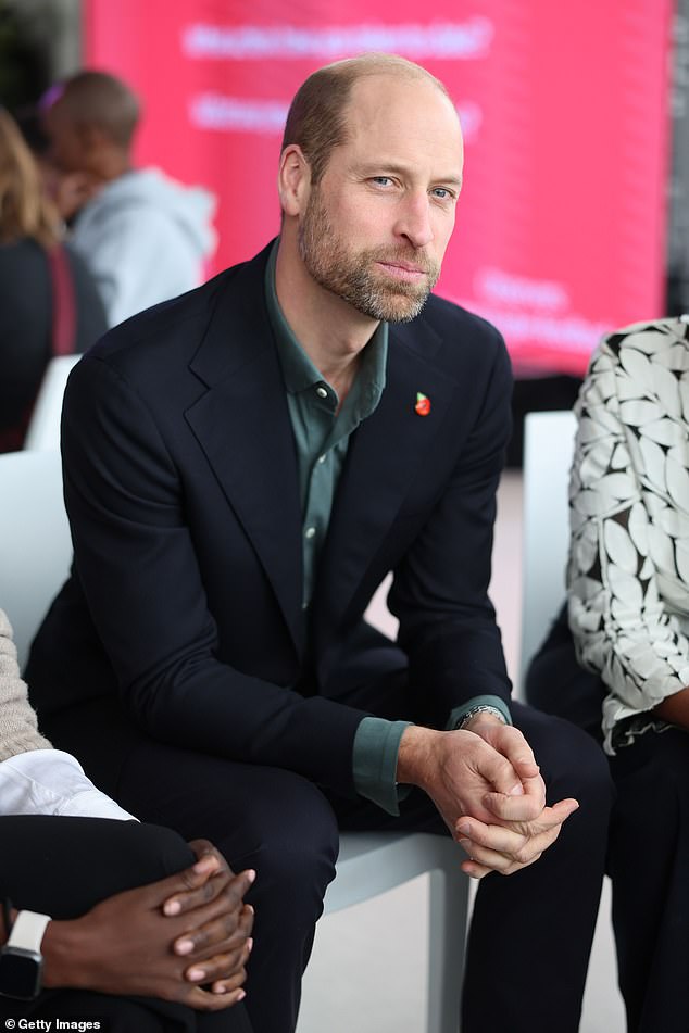 Prince William at the Earthshot Prize Climate Leaders Youth Programme in Cape Town today