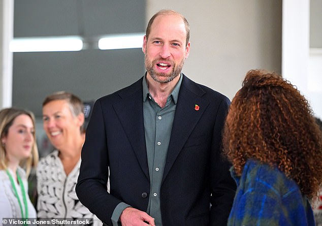 Prince William joins young environmentalists taking part in the inaugural Earthshot Prize Climate Leaders Youth Programme on a rooftop location in Cape Town today