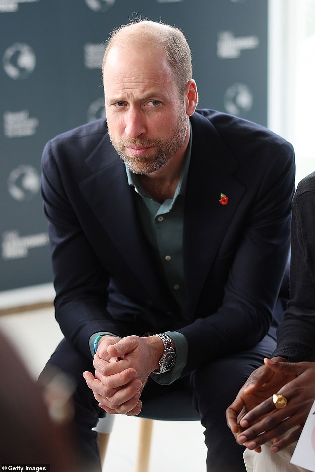 Prince William at the Earthshot Prize Climate Leaders Youth Programme in Cape Town today