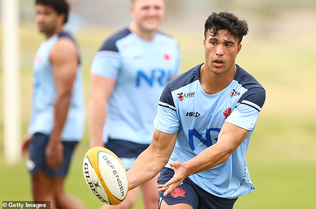 The 21-year-old joined up with the Waratahs this year and has been hailed by his team-mates