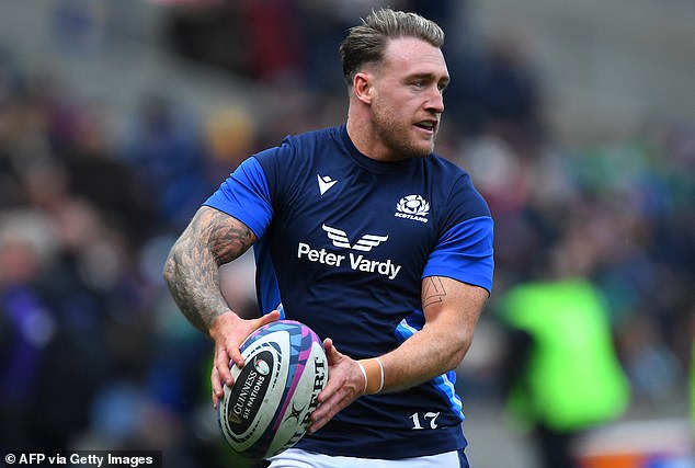 Hogg has retired from international rugby and now plays for French side Montpellier, though he is currently sidelined with a broken hand