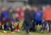 Shocking moment kids' rugby game explodes into violence as youngsters 'stamp and kick man on the ground'