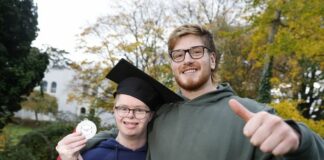 ‘Amazing impact’ – rugby star Joe McCarthy’s brother Andrew shines in scheme for young adults with Down syndrome