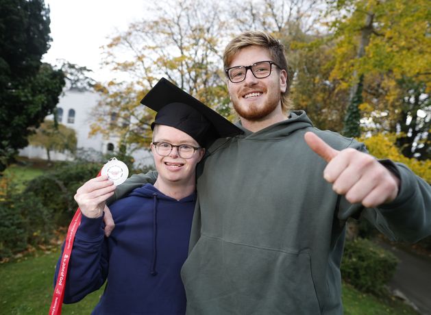 ‘Amazing impact’ – rugby star Joe McCarthy’s brother Andrew shines in scheme for young adults with Down syndrome