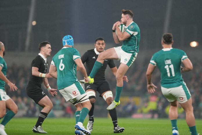 Ireland v New Zealand LIVE rugby: Latest score and updates as Van der Flier try edges hosts ahead