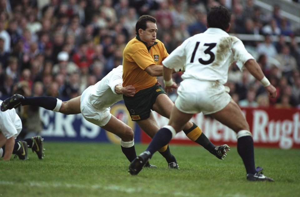 Campese was so often the scorn of English defences