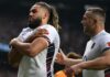 England rugby star steals Premier League legend's iconic celebration after scoring wonder try in Australia clash
