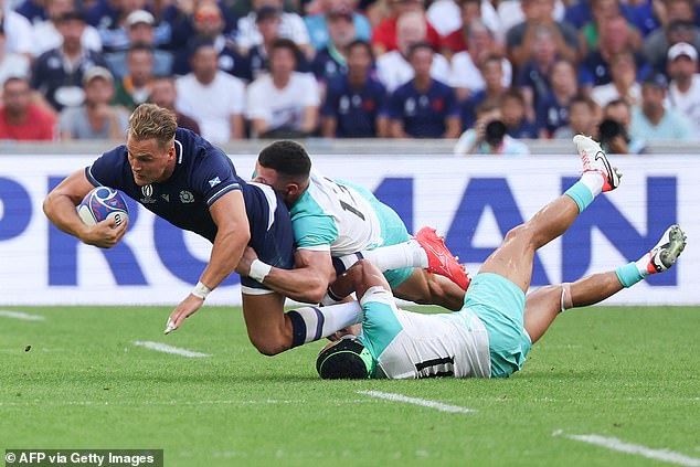 The winger might be Scotland's record try-scorer, on 29, but he is yet to touch down against the Boks