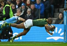 Springboks go top after they down Scotland in scrappy Murrayfield Test