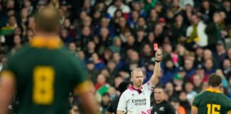 New 20-minute red card tested during Autumn Internationals