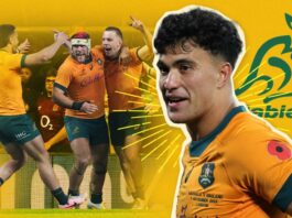 Joseph Sua’ali’i is putting rugby back on the Australian sporting map after stunning debut win over England