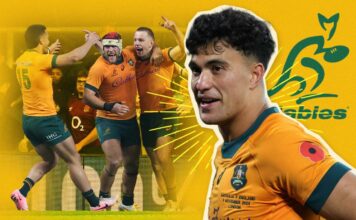 Joseph Sua’ali’i is putting rugby back on the Australian sporting map after stunning debut win over England