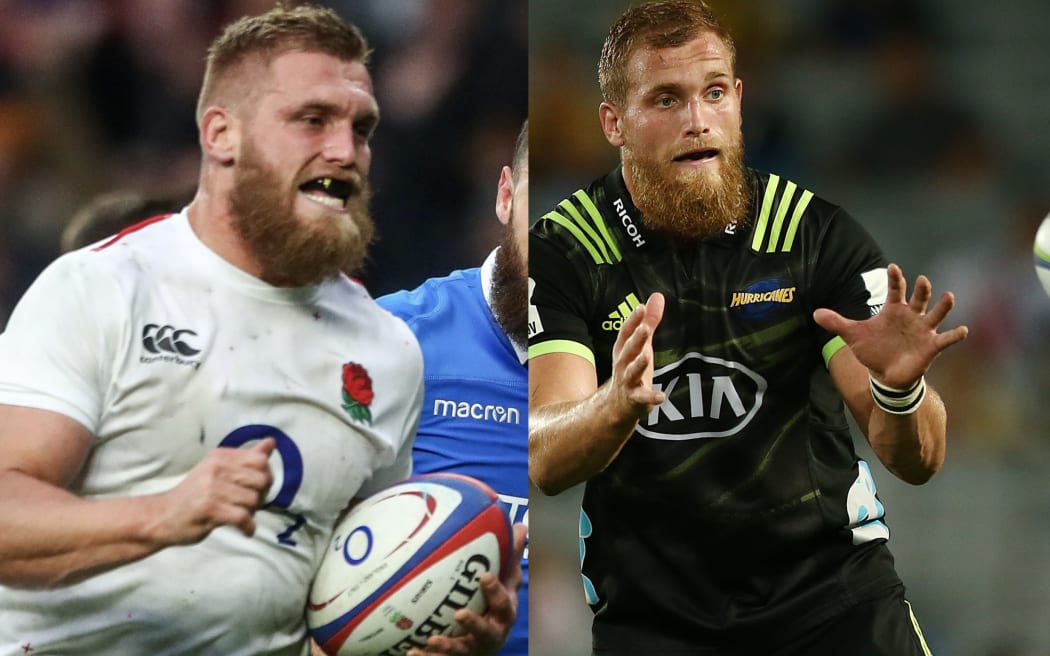 Brad Shields first played from England in 2018 after several seasons in Wellington. Photo: Photosport