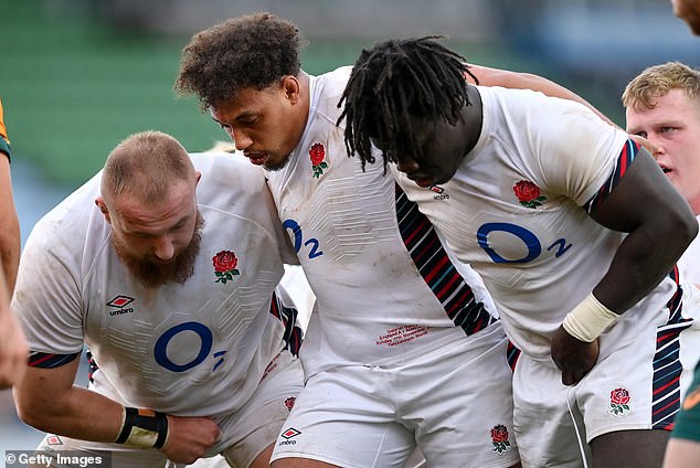 England 'A' beat Australia 38-17 to end a disappointing weekend for English rugby on a high