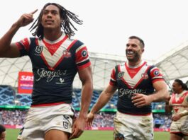 How can the Roosters (or other NRL clubs) compete if English rugby poachers target Dom Young?