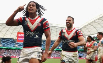 How can the Roosters (or other NRL clubs) compete if English rugby poachers target Dom Young?