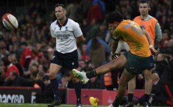 Lolesio thriving as the Wallabies' vital No.10 cog