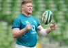 Ireland prop Tadhg Furlong set to be fit for Fiji clash but Ryan Baird ruled out