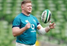 Ireland prop Tadhg Furlong set to be fit for Fiji clash but Ryan Baird ruled out