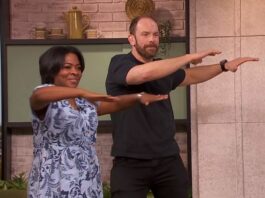 Alun Wyn Jones dances on BBC Morning Live as he's told to expect Strictly call