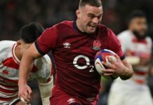 England 59-14 Japan rugby LIVE RESULT: Borthwick's side score NINE tries as Red Rose thrash Japan to end torrid run