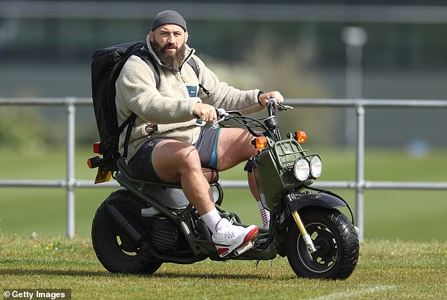 Rocking up on his bike, Marler arrived at Harlequins training in distinctive style back in May