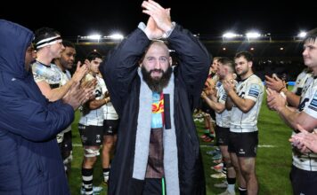 Joe Marler asks hilarious question to referee during last-ever match before retiring from rugby