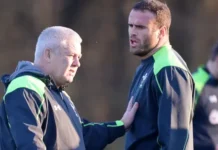 Warren Gatland and Jamie Roberts