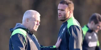 Warren Gatland and Jamie Roberts