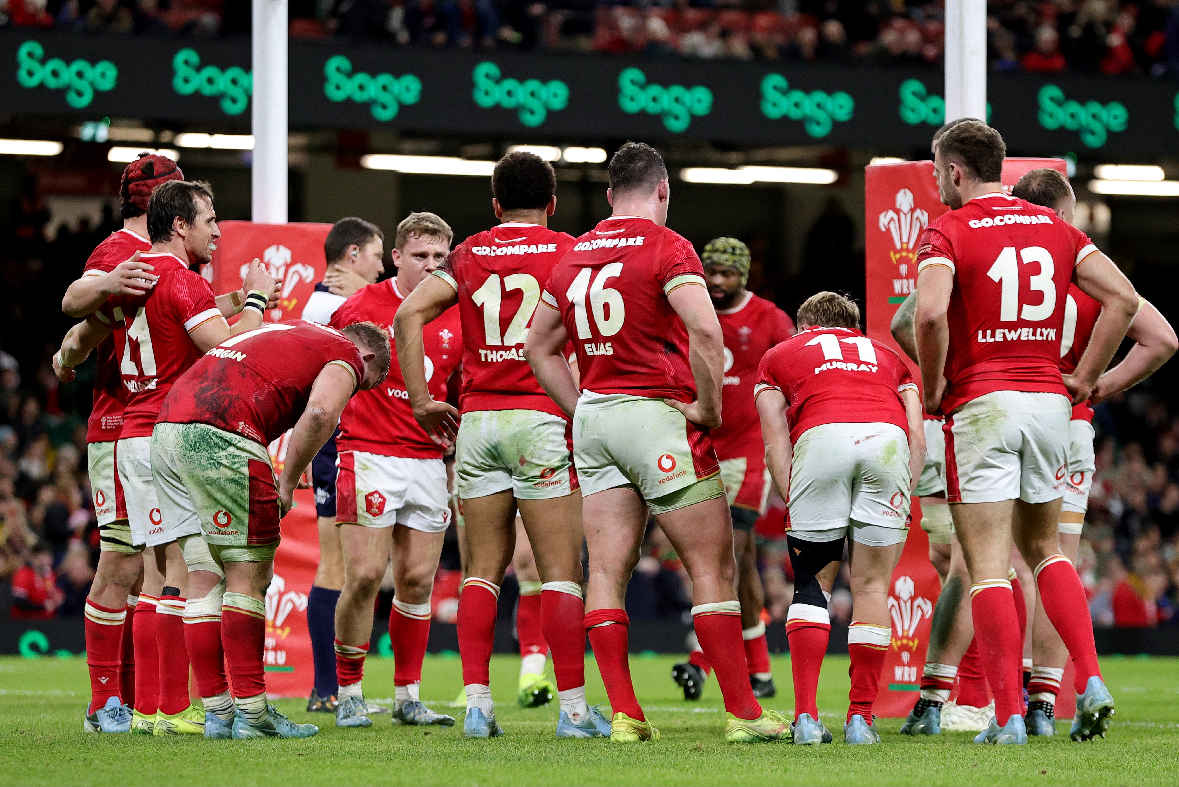 Wales have lost their last 11 Test matches