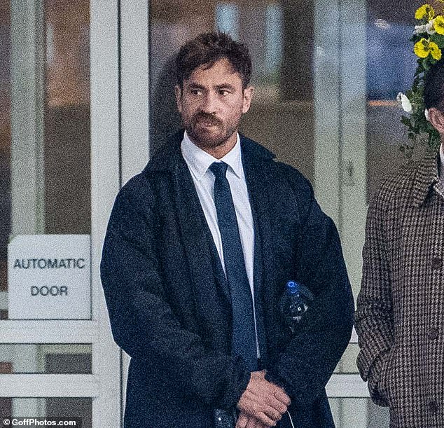 Danny Cipriani flew back into the UK from Los Angeles to start the divorce proceedings in Kent on Thursday