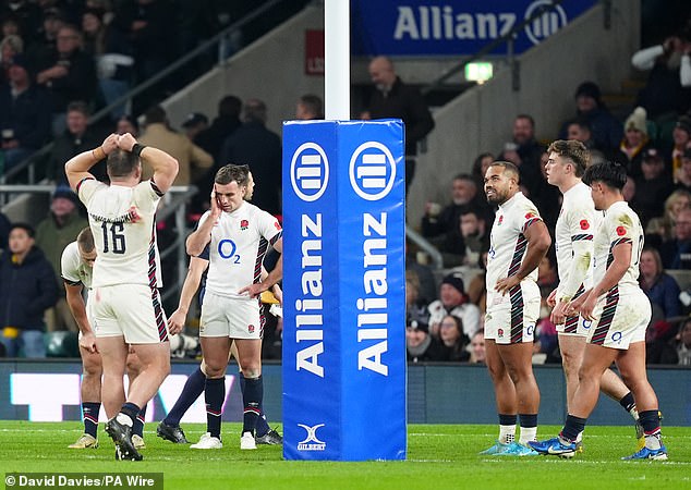 England have lost five Test matches in a row after Saturday's 29-20 defeat by South Africa