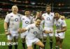 England celebrate beating New Zealand