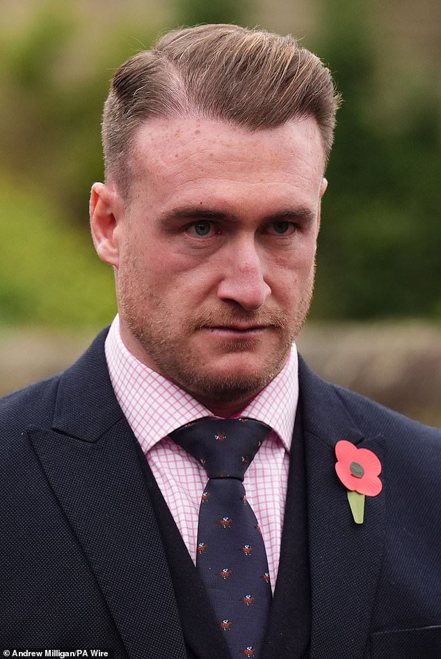 The former Scottish rugby international Stuart Hogg has pleaded guilty to a charge of domestic abuse against his ex-wife yesterday