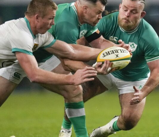 Furlong ruled out by Ireland while All Blacks change two after beating England