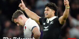 George Ford misses two last-gasp kicks in England’s agonising defeat by New Zealand