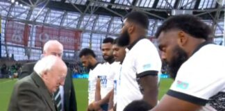 Ireland fans blown away by Fiji's 'beautiful gesture' to President Michael D. Higgins moments before rugby clash