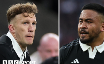 Damian McKenzie and Asafo Aumua