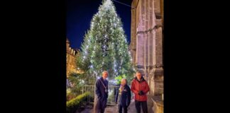 Loved ones remembered on Rugby's Tree of Light