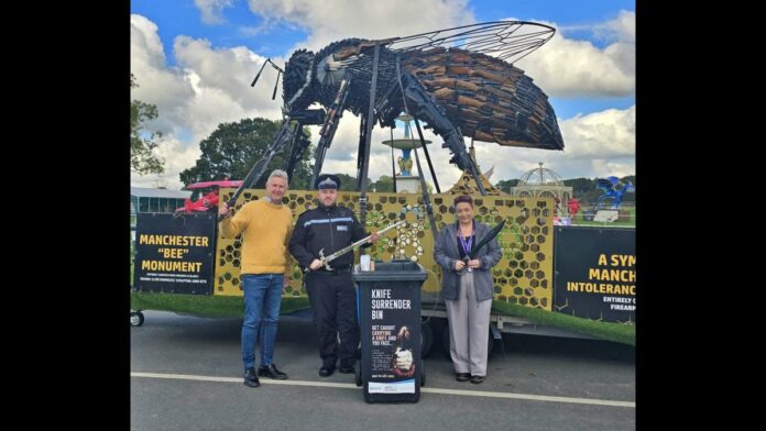 New sculpture to be created from knives surrendered in Rugby