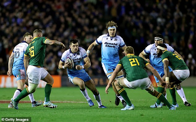 Blair Kinghorn and Co could not breach the Springboks defence at Murrayfield