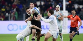 Rugby: Rugby-Unimpressive All Blacks labour to 29-11 win over Italy