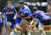 Rugby sparks fly on the field
