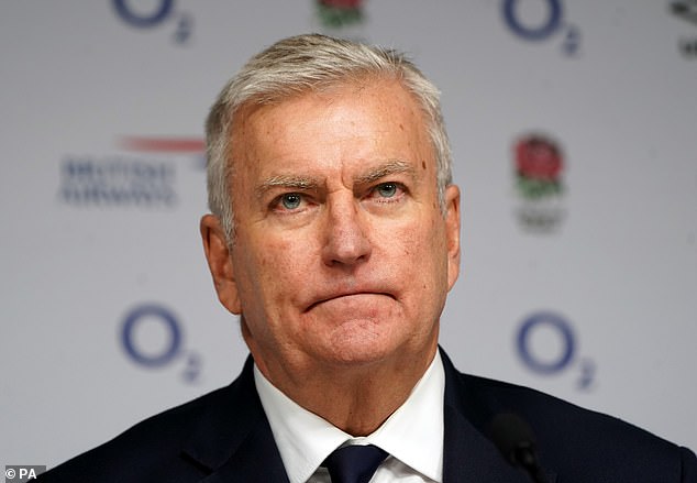 RFU chief executive Bill Sweeney was paid an astonishing £1.1million for the last financial year