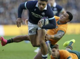 Scotland beats Australia to end Wallabies' Grand Slam rugby hopes despite Harry Potter's magical try