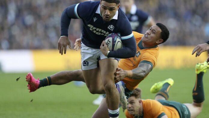 Scotland beats Australia to end Wallabies' Grand Slam rugby hopes despite Harry Potter's magical try