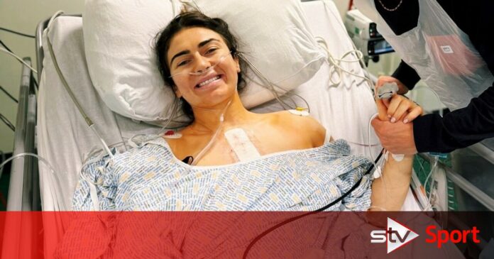 Scotland rugby player Emma Wassell has tumour removed from chest in sternotomy procedure