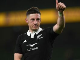 Scott Robertson explains the new halves pairing for the All Blacks ahead of France