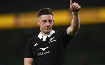 Scott Robertson explains the new halves pairing for the All Blacks ahead of France