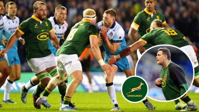 Springboks: Stephen Jones hits out at ‘arrogant’ Rassie Erasmus : Planet Rugby